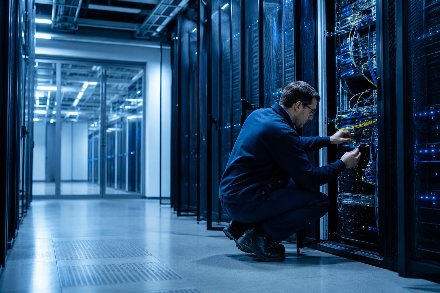 BlueSci secure IT infrastructure and network operations
